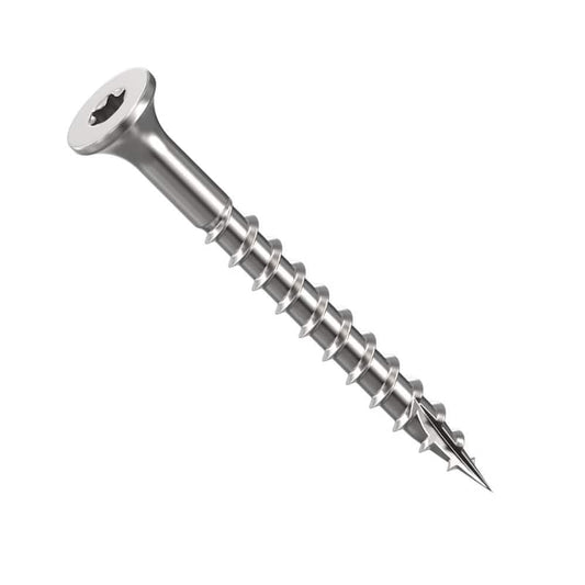 #8 1-5/8 in. 305 Stainless Steel Premium Star Drive Bugle-Head Deck Screws (350-Count)